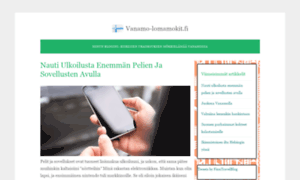 Vanamo-lomamokit.fi thumbnail