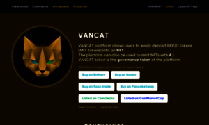 Vancattoken.com thumbnail