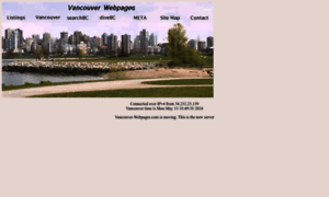 Vancouver-webpages.com thumbnail