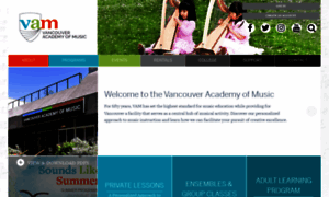 Vancouveracademyofmusic.com thumbnail