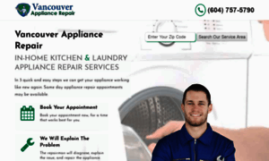 Vancouverappliancerepair.com thumbnail