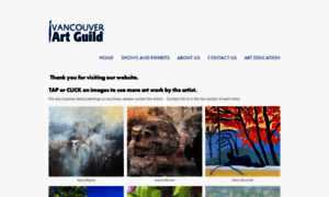 Vancouverartguild.com thumbnail