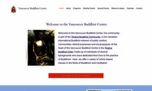 Vancouverbuddhistcentre.com thumbnail