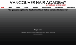 Vancouverhairacademy.com thumbnail