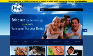 Vancouverharbourdental.com thumbnail