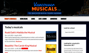 Vancouvermusicals.com thumbnail