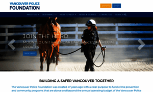 Vancouverpolicefoundation.org thumbnail