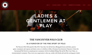 Vancouverpolo.com thumbnail