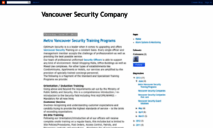 Vancouversecuritycompany.blogspot.com thumbnail