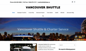 Vancouvershuttle.net thumbnail