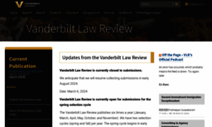 Vanderbiltlawreview.org thumbnail