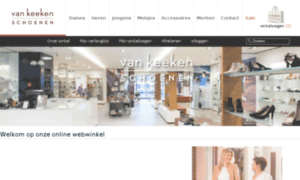 Vankeekenschoenwinkel.nl thumbnail