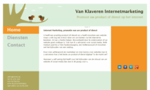 Vanklaveren-webdesign.nl thumbnail