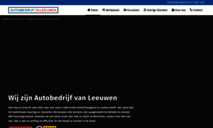 Vanleeuwenautobedrijf.nl thumbnail