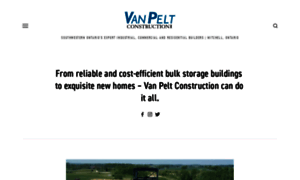 Vanpeltconstruction.ca thumbnail