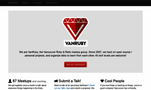 Vanruby.org thumbnail