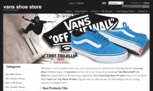 Vansshoe-store.com thumbnail