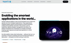 Vantiq.com thumbnail