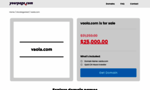 Vaola.com thumbnail