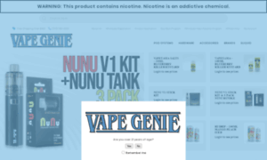 Vapegenie.com thumbnail