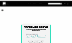 Vapemadesimple.co.uk thumbnail