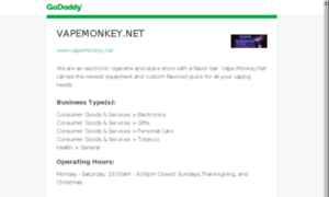 Vapemonkey.net thumbnail