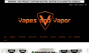 Vapesandvapor.com thumbnail