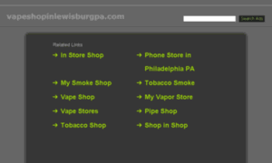 Vapeshopinlewisburgpa.com thumbnail