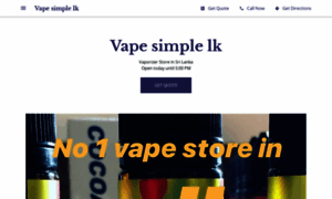 Vapesimple.business.site thumbnail