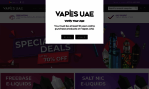 Vapesuae.com thumbnail