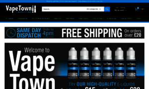 Vapetown.co.uk thumbnail