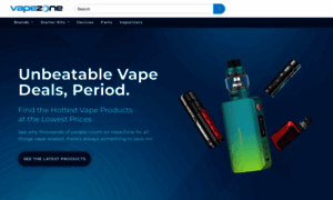 Vapezone.com thumbnail