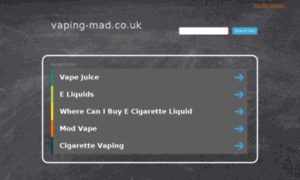 Vaping-mad.co.uk thumbnail