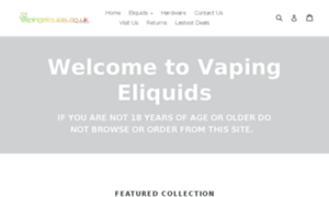 Vapingeliquids.co.uk thumbnail