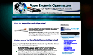 Vapor-electronic-cigarettes.com thumbnail