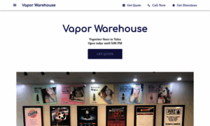 Vapor-warehouse.business.site thumbnail