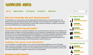 Vaporizer-world.de thumbnail