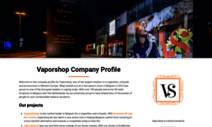 Vaporshop.company thumbnail