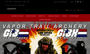 Vaportrailarchery.com thumbnail