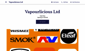 Vapourliciouswestonltd.business.site thumbnail