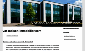 Var-maison-immobilier.com thumbnail