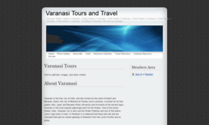 Varanasitours.webs.com thumbnail