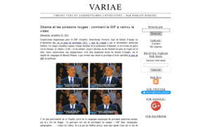 Variae.com thumbnail