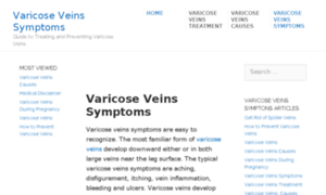 Varicoseveinssymptoms.com thumbnail