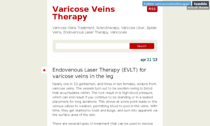 Varicoseveinstherapyv.tumblr.com thumbnail
