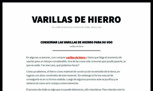 Varillasdehierro.wordpress.com thumbnail