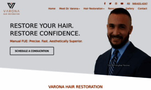 Varonahairrestoration.com thumbnail