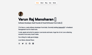 Varunraj.in thumbnail