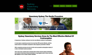 Vasectomysydney.com.au thumbnail