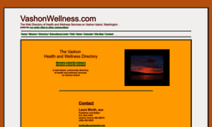 Vashonwellness.com thumbnail